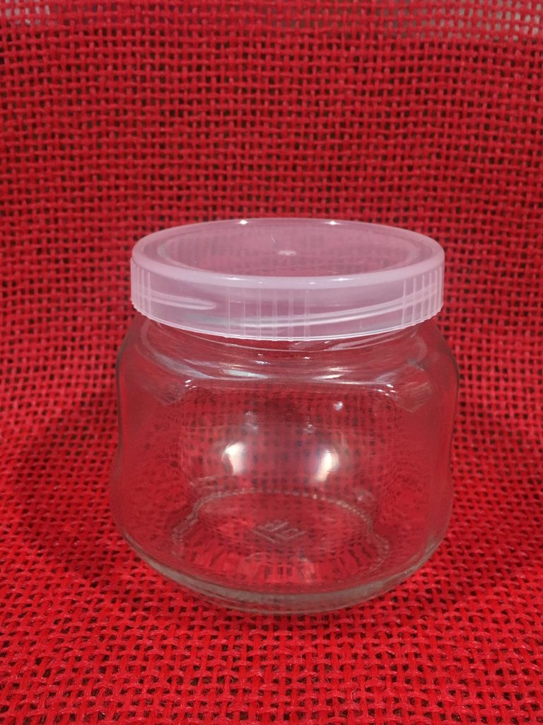 Pote de Vidro com tampa plástica 300 ml em Curitiba PR Pote de Vidro com tampa plástica 300 ml em Curitiba PR