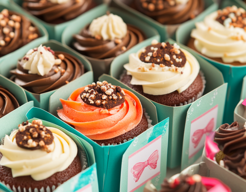 Como escolher caixa para cupcake que valorize seu negócio