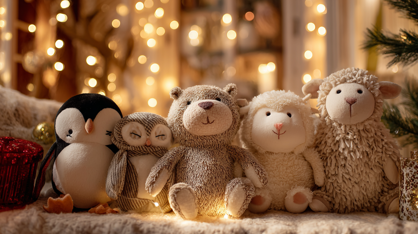 05 ideias de bichos de pelúcia para decorar no Natal 05 ideias de bichos de pelúcia para decorar no Natal